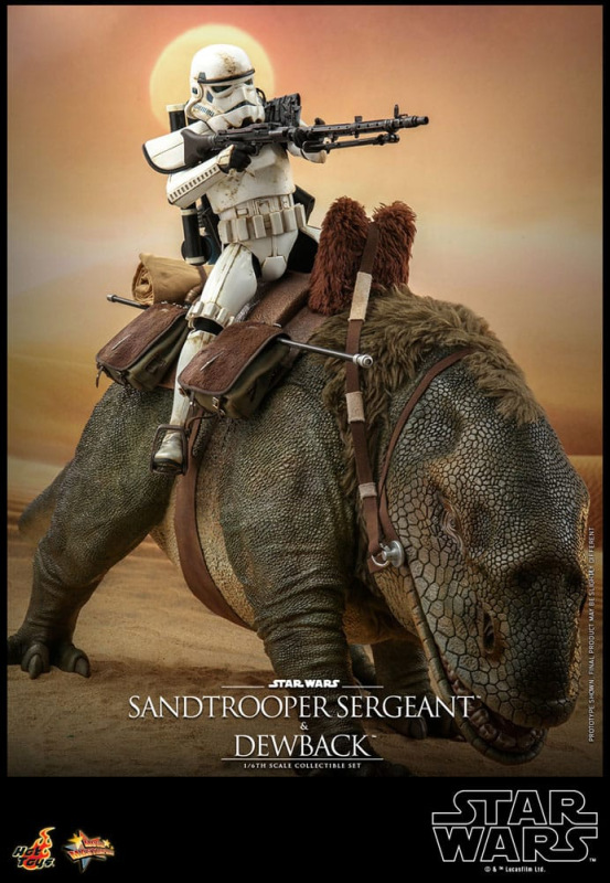 Star Wars Episode IV Action Figure 2-Pack 1/6 Sandtrooper Sergeant & Dewback 30 cm 3