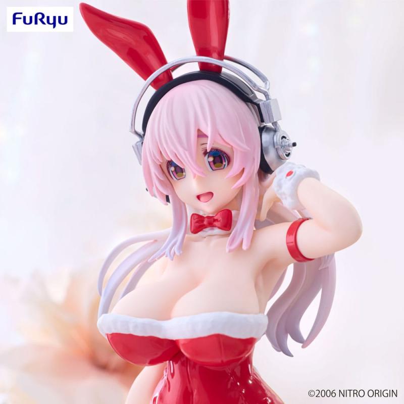 Super Sonico BiCute Bunnies PVC Statue Red Color Ver. 30 cm 9