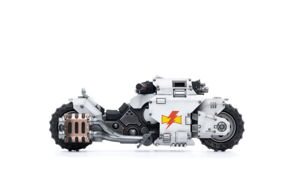 Warhammer 40k Vehicle 1/18 White Scars Raider-pattern Combat Bike 22 cm 6