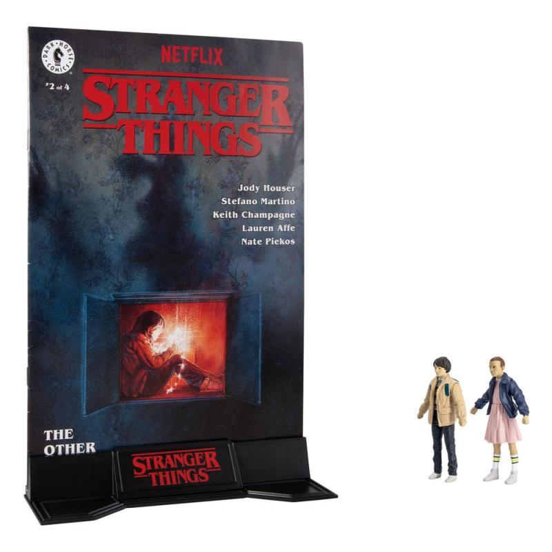 Stranger Things Action Figures Eleven and Mike Wheeler 8 cm