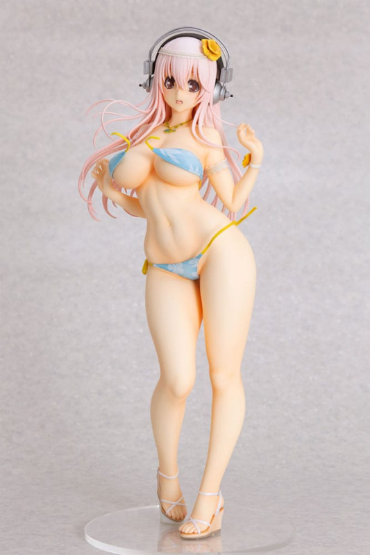 Super Sonico Statue 1/4.5 Super Sonico Summer Vacation Ver. 35 cm