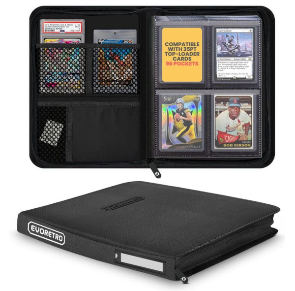 Evoretro Shield+ Topload Cards Binder Compact 96 Karten Black 1