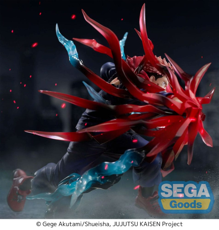 Jujutsu Kaisen Luminasta PVC Statue Yuji Itadori Black Flash 16 cm 5