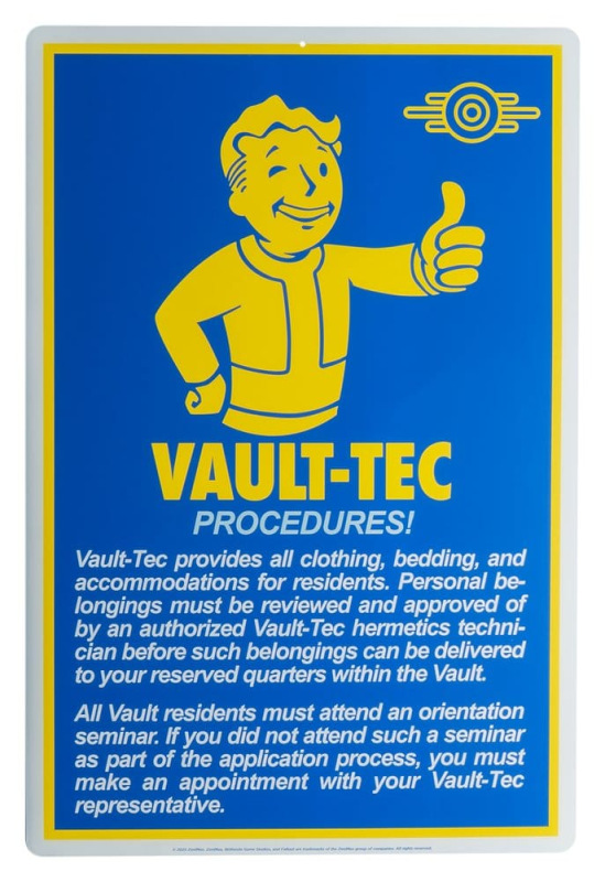 Fallout Metal Sign Procedures