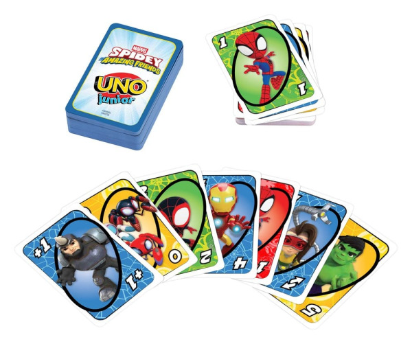 Spidey & His Amazing Friends UNO Junior Card Game 1
