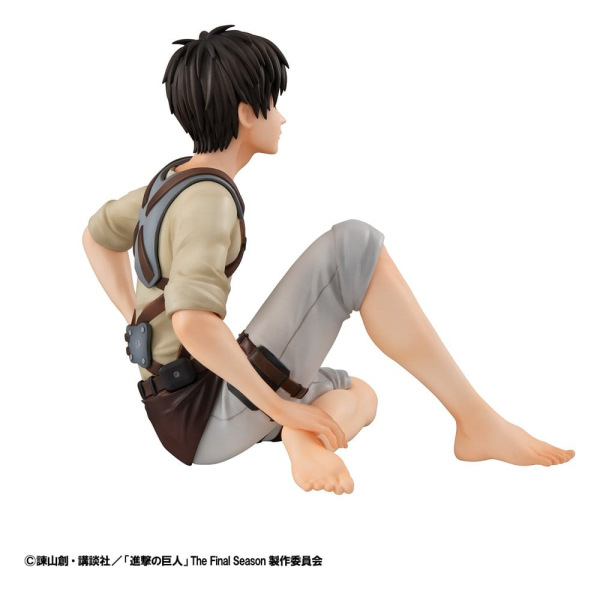 Attack on Titan G.E.M. Series PVC Figures 2-Pack Eren Yeager & Squad Captain Levi Palm Size 4