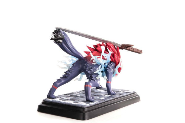 Okami Statue Oki (Wolf Form) 35 cm 7