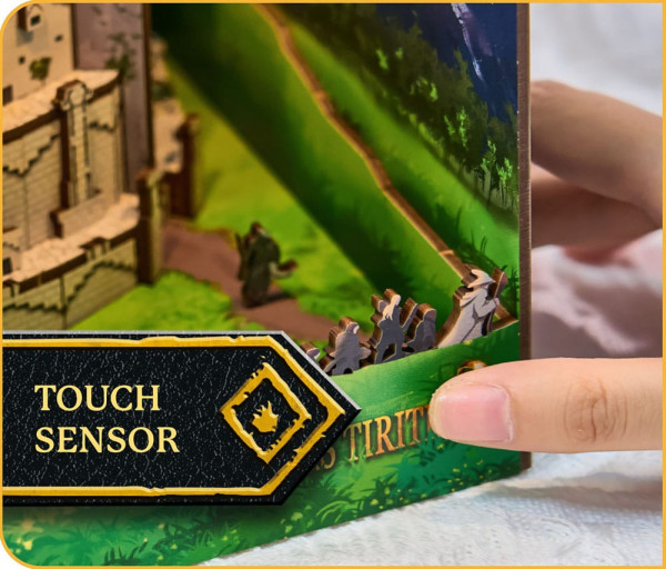 The Lord of the Rings Tiny Adventures Book Nook Mini Diorama Minas Tirith 23 cm 5