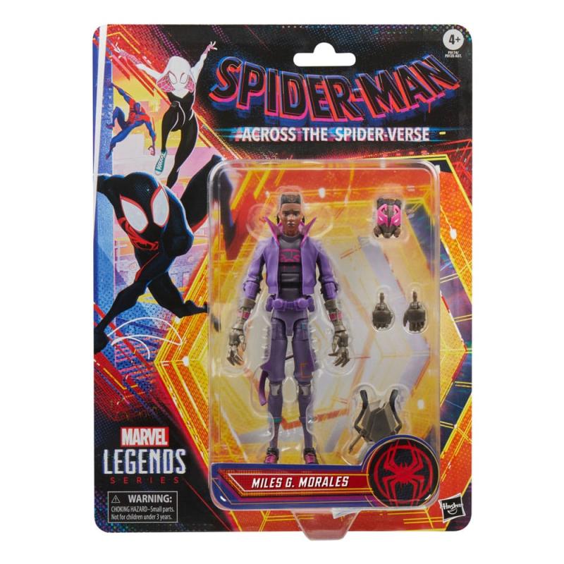 Spider-Man: Across the Spider-Verse Marvel Legends Action Figure Miles G. Morales 15 cm