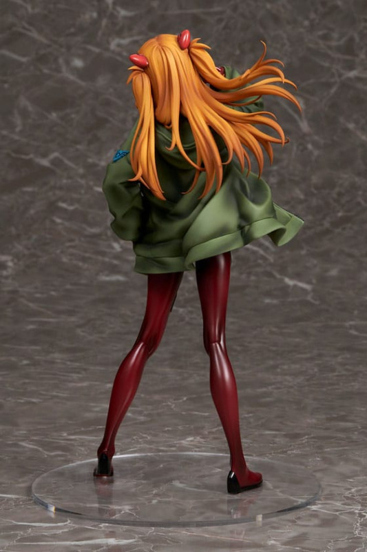 Shin Evangelion Movie PVC Statue 1/7 Shikinami Asuka Langley Hoodie Ver. 23 cm 6