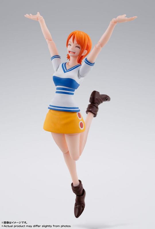 One Piece S.H. Figuarts Action Figure Nami Romance Dawn 14 cm