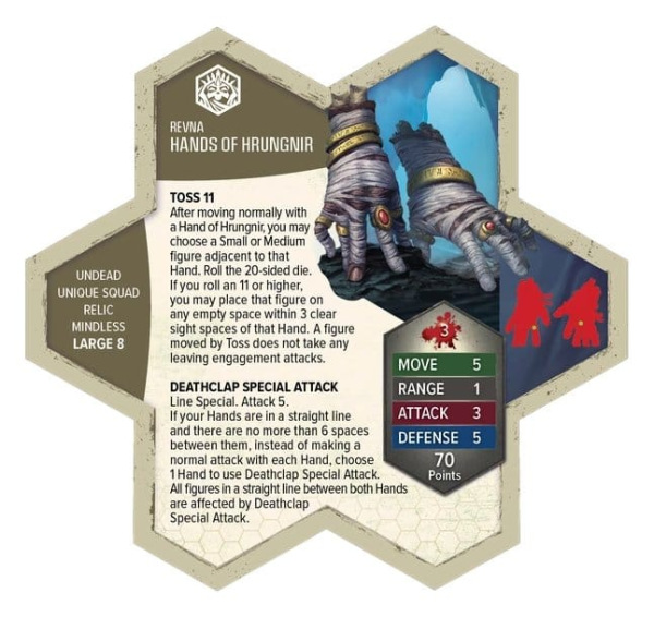 Heroscape Army Expansion Awakened Ancient of the Umbral Covenant – Standard Edition *English Version 2