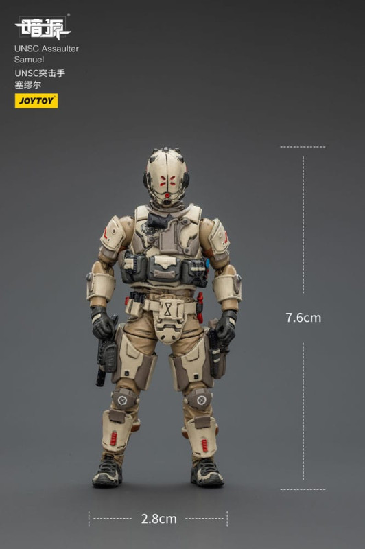 UNSC Dark Source Action Figur Assaulter Samuel 7 cm 1