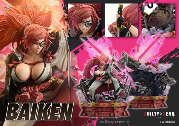 Guilty Gear Strive Ultimate Premium Masterline Series Statue 1/4 Baiken 80 cm 4