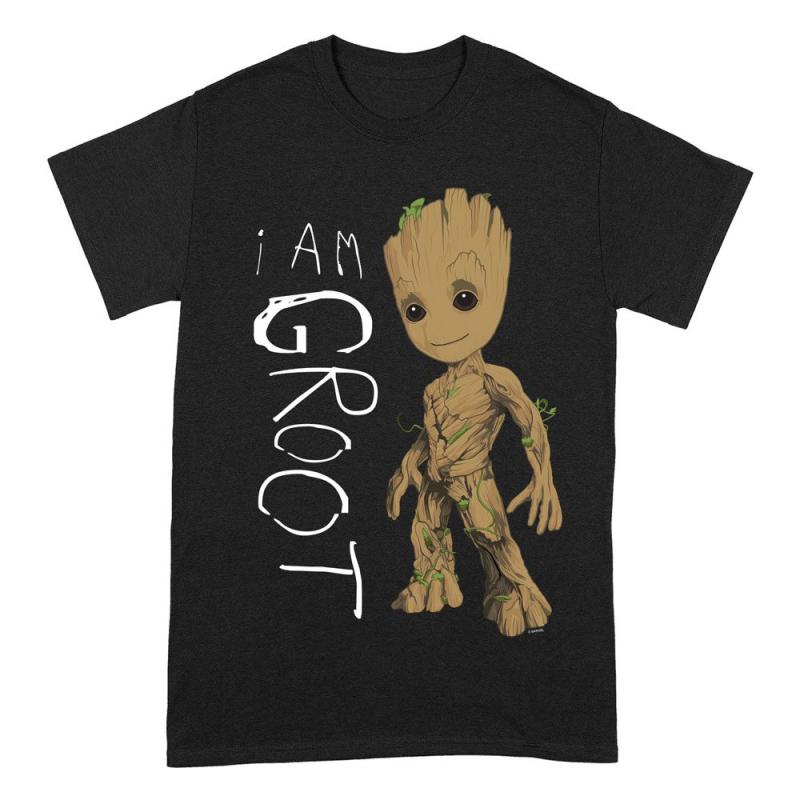 Marvel T-Shirt Guardians of the Galaxy - I Am Groot ScribblesSize M