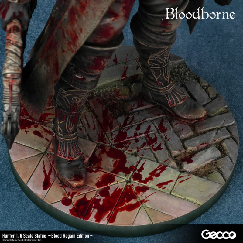 Bloodborne The Old Hunters PVC Statue 1/6 Hunter Blood Regain Edition 32 cm 8