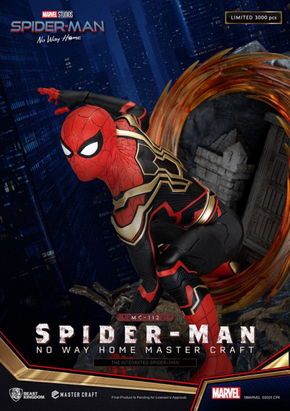 Spider-Man: No Way Home Master Craft Statue The Integrated Spider-Man 31 cm 4