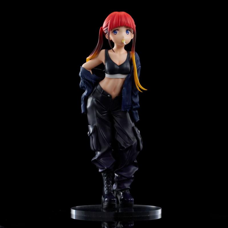 Gridman Universe Zozo Black Collection Statue PVC Chise Asukagawa 21 cm