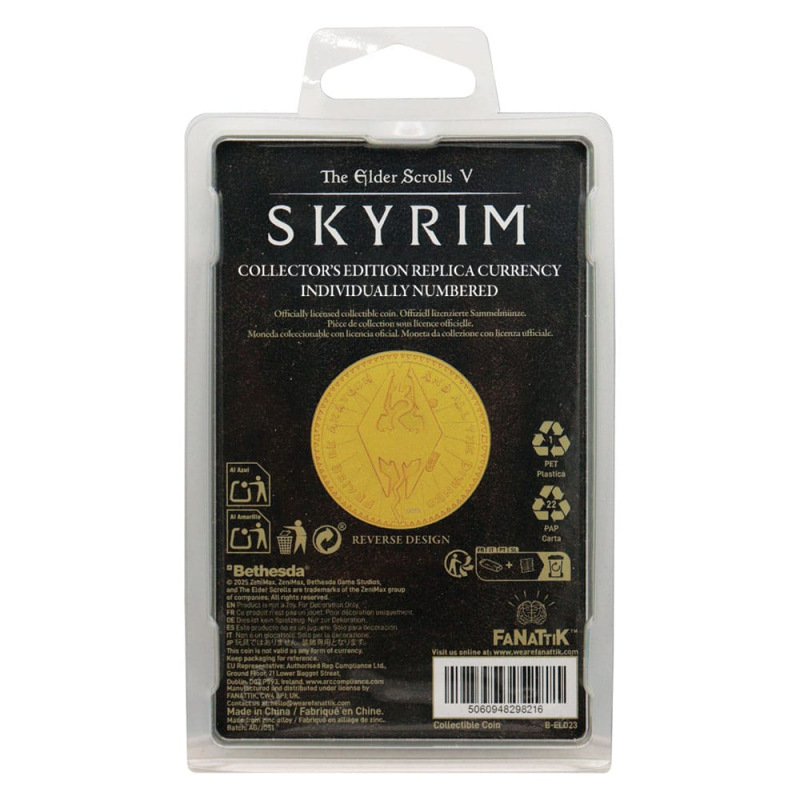The Elder Scrolls Collectable Coin Septim Misty Gold Edition 2
