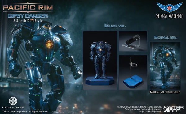 Pacific Rim DefoStyle Figure Gipsy Danger NX 17 cm 6