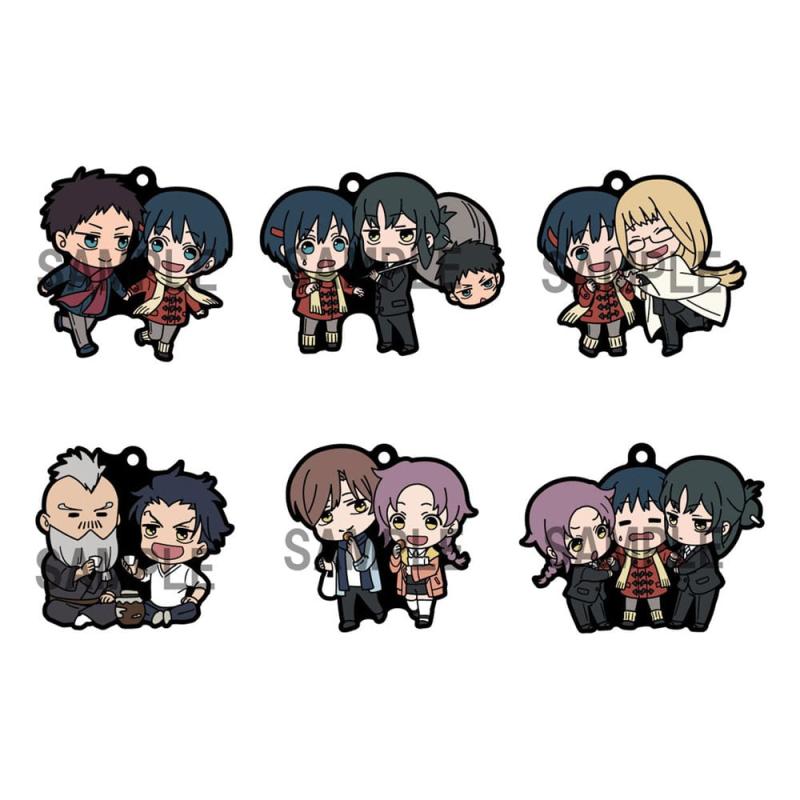 Malevolent Spirits: Monogatari Rubber Mascot Buddycolle Rubber Charms 7 cm Assortment (6)