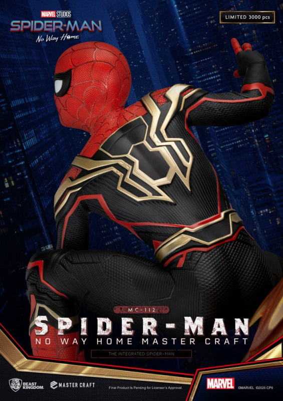 Spider-Man: No Way Home Master Craft Statue The Integrated Spider-Man 31 cm 5
