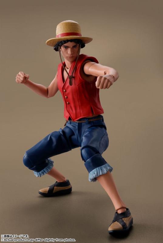 One Piece S.H. Figuarts Action Figure Monkey D. Luffy (Netflix) 14 cm