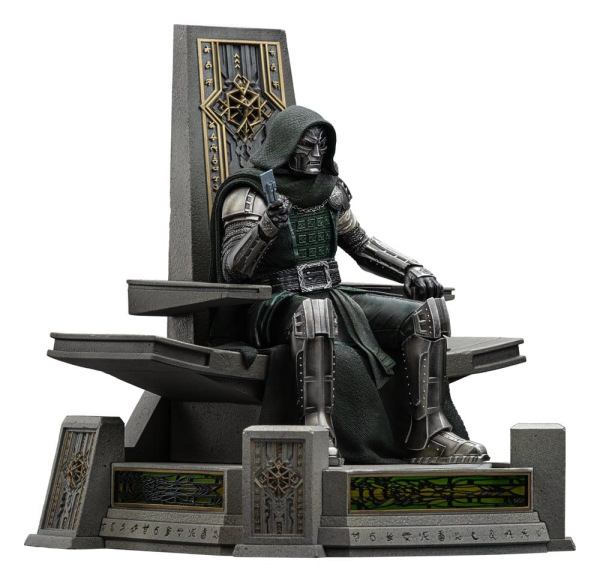 Avengers: Doomsday Art Scale Statue 1/10 Doctor Doom on Throne 22 cm 8