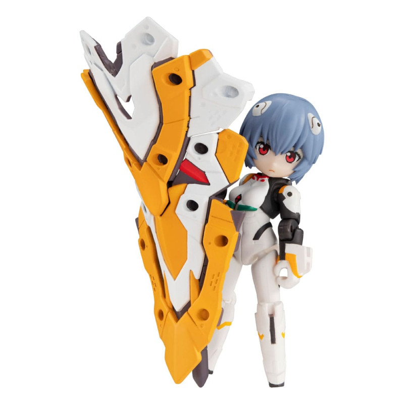 Evangelion Desktop Army Figures Ayanami Rei & Evangelion No. 0 (Kai) 15 cm 1