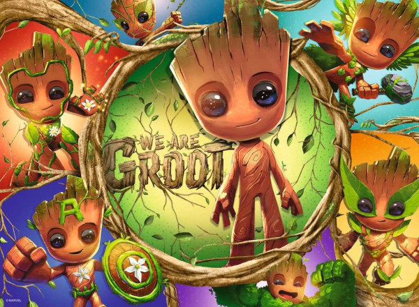 Marvel Children's Jigsaw Puzzle XXL We Are Groot! (100 pieces) 1
