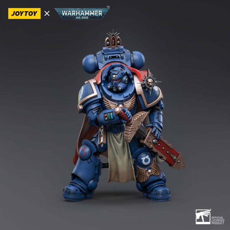 Warhammer 40k Action Figure 1/18 Ultramarines Captain with Master-Crafted Heavy Bolt Rifle 12 cm 14