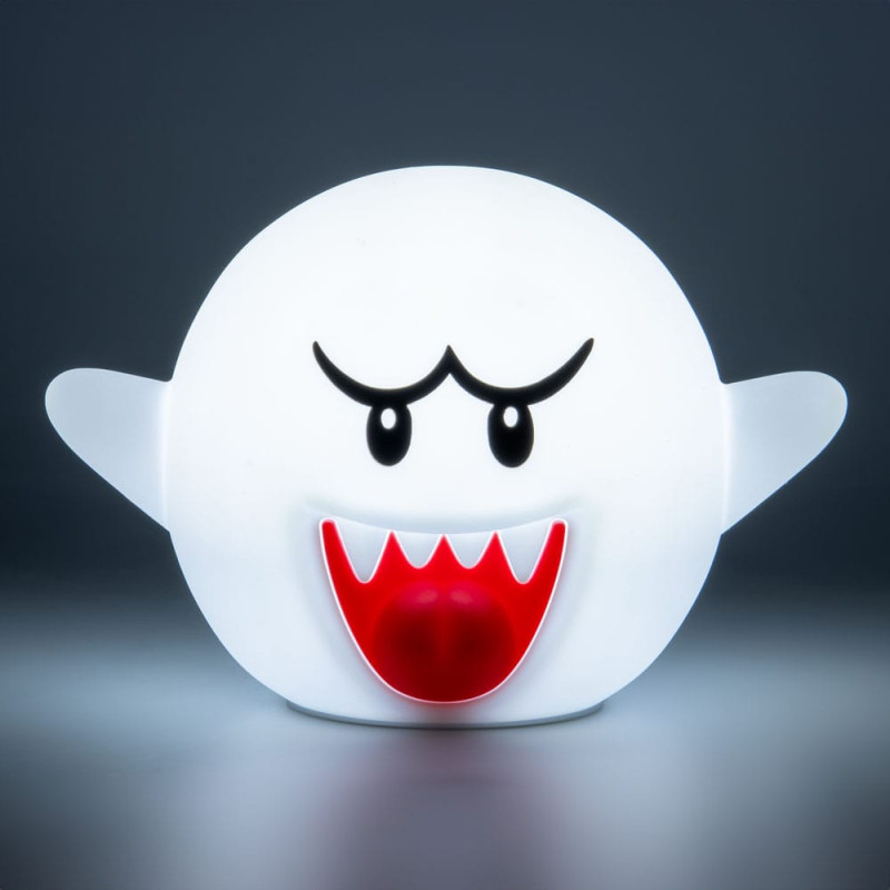 Super Mario Squishy Glo Silicon Light Boo 14 cm 2