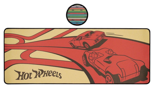 Hot Wheels Desk Pad & Coaster Set 12