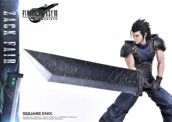 Final Fantasy VII Rebirth Statue 1/4 Zack Fair 57 cm 7