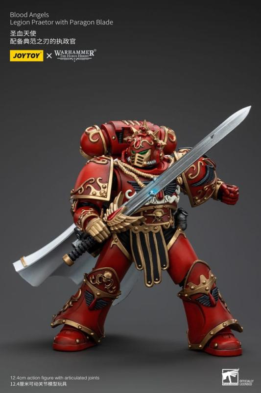 Warhammer The Horus Heresy Action Figure 1/18 Blood Angels Legion Praetor with Paragon Blade 13 cm