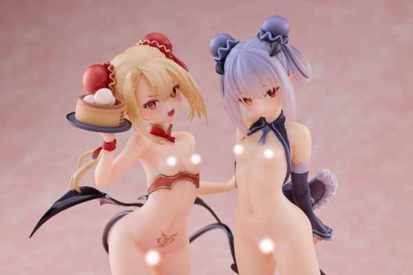 Original Character PVC Statues 1/8 Tamano Kedama Tiffany & Chloe 16 cm 5