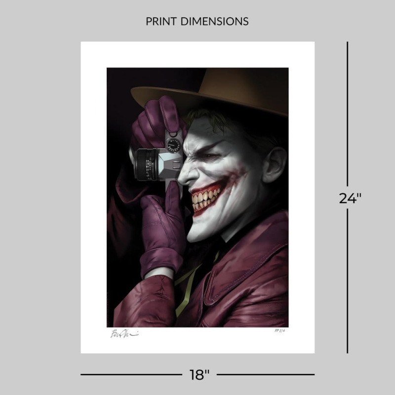DC Comics Fine Art Print Batman: The Killing Joke Reprise 46 x 61 cm - unframed 2