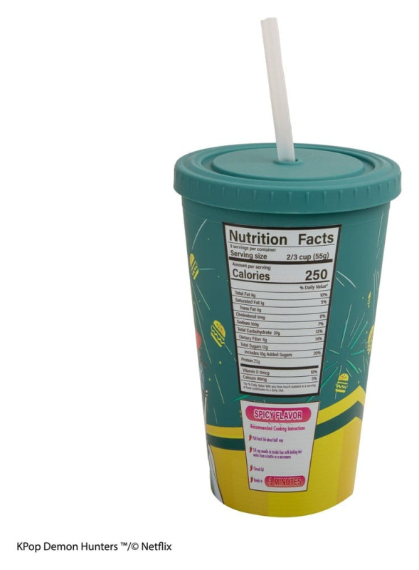 KPop Demon Hunters Tumbler Zoey Hamburger 3