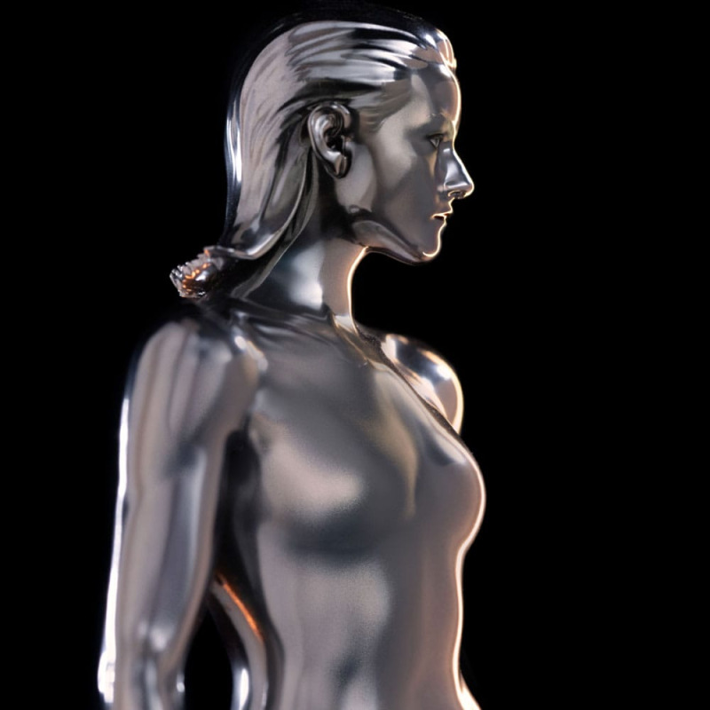 Fantastic Four Art Scale Statue 1/10 Silver Surfer 27 cm 4
