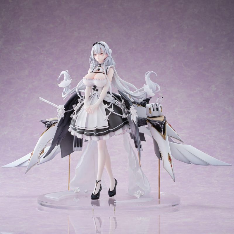 Azur Lane PVC Figure 1/6 Shira Heavy Armament Ver. 26 cm 2