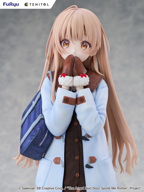 The Angel Next Door Spoils Me Rotten Tenitol Tall PVC Figure Mahiru Shiina Winter clothes Ver. 30 cm 4