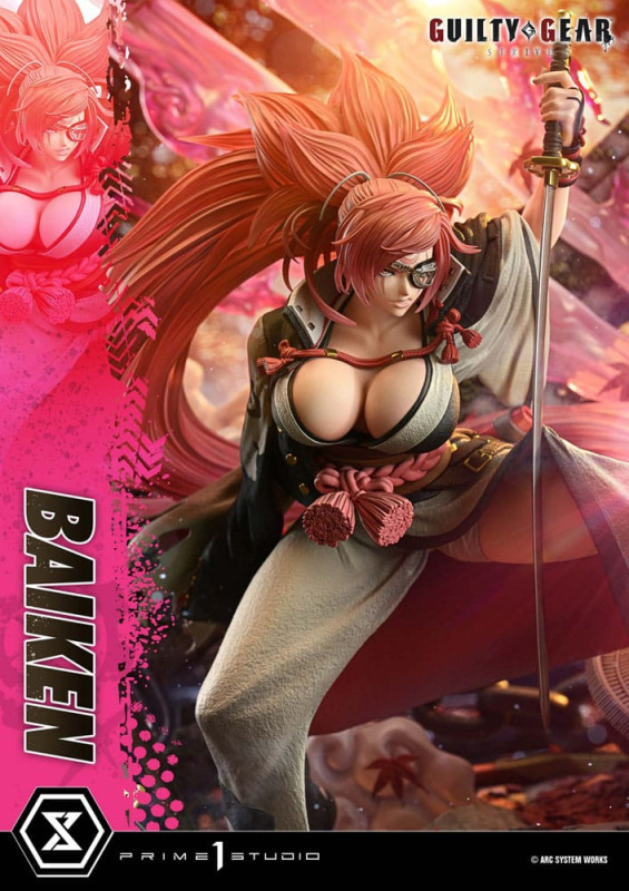 Guilty Gear Strive Ultimate Premium Masterline Series Statue 1/4 Baiken 80 cm 9