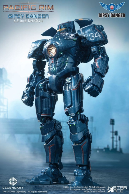 Pacific Rim DefoStyle Figure Gipsy Danger NX 17 cm 4