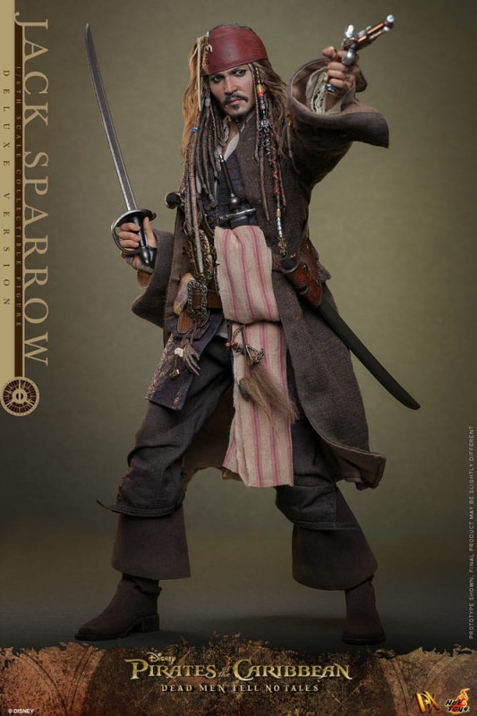 Pirates of the Caribbean: Dead Men Tell No Tales DX Action Figure 1/6 Jack Sparrow DX 8