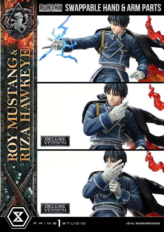 Fullmetal Alchemist Concept Masterline Statue 1/6 Roy Mustang & Riza Hawkeye Deluxe Bonus Version 50