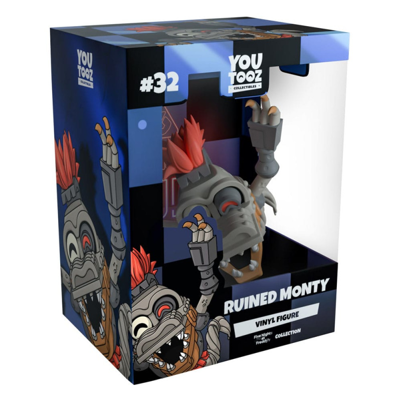 Five Nights at Freddy's Vinyl Figure Ruined Monty 11 cm 4