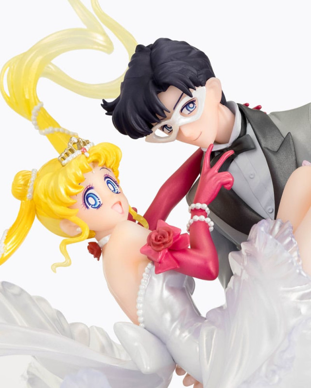 Sailor Moon FiguartsZERO Chouette PVC Statue Usagi & Tuxedo Mask Moonlight Glow Edition 24 cm 6