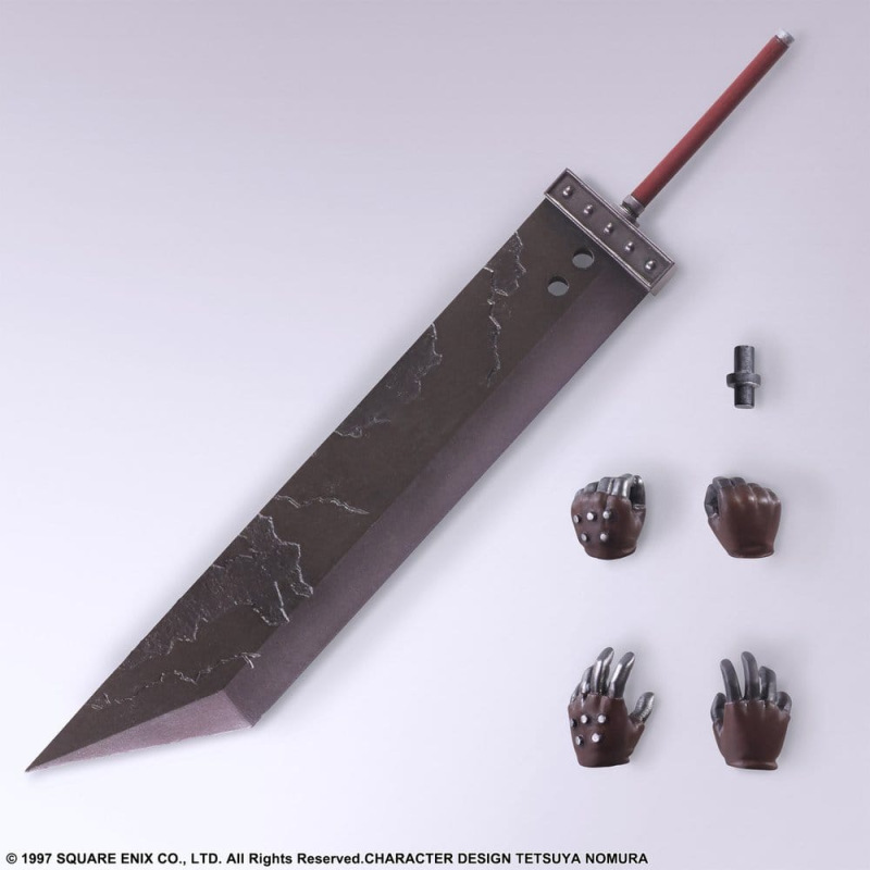 Final Fantasy VII Bring Arts Action Figure Cloud Strife Digital Plus Edition 15 cm 7