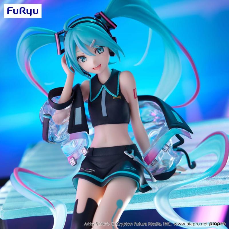 Hatsune Miku Noodle Stopper PVC Statue Neon Cyber 16 cm 4