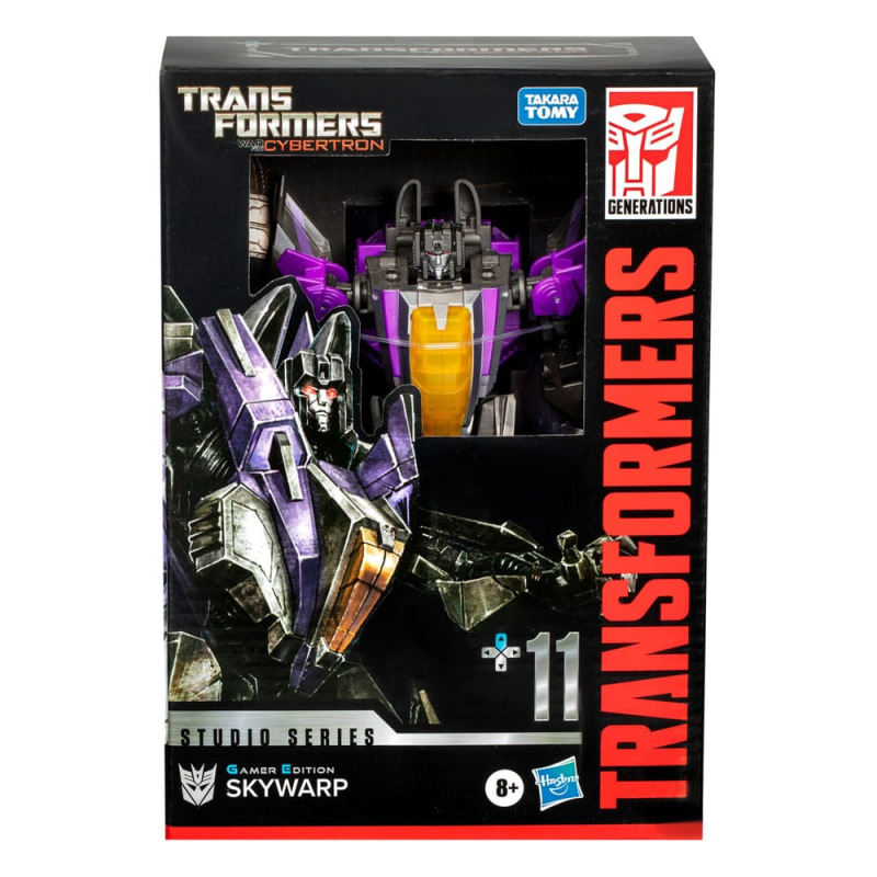 Transformers: War for Cybertron Studio Series Voyager Class Action Figure Gamer Edition Skywarp 16 c 4